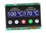 Módulos TFT controlados por comandos GT-CP