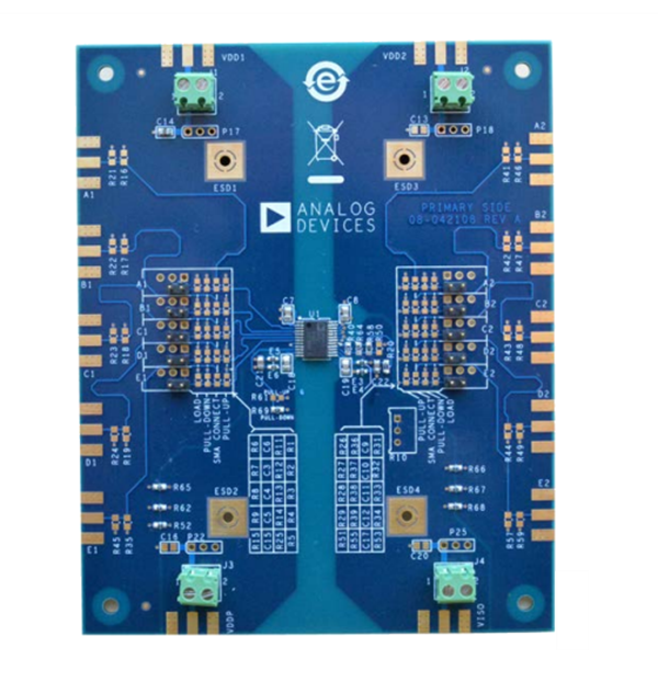 Location Circuit - Analog Devices Inc. EVAL-ADuM5411 Evaluation Boards Location Circuit - Analog Devices Inc. EVAL-ADuM5411 Evaluation Boards